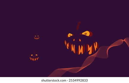 Charming Halloween: Whimsical and Spooky Background