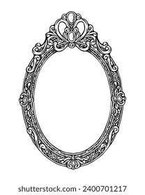 Charming Heritage Vintage Frame Visual Delight