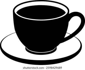 A charming illustration of a cute cup on a white background, perfect for designers, bloggers, and marketers. Ideal for digital designs, branding, merchandise, and editorial projects.