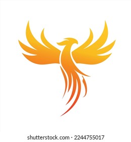 Charming Illustration phoenix, bird illustrations for icons or logos