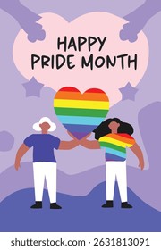 charming illustrations commemorating Pride Month