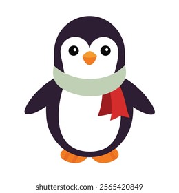 Charming penguin illustration for fun kids themes