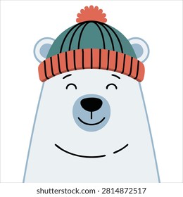 Charming Polar Bear Cartoon Cartoon Design Cartoon Design