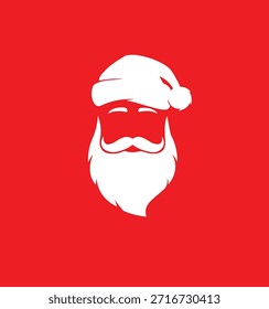 Ein charmantes Weihnachtsmann Gesicht Vektorgrafik mit einem freundlichen Ausdruck, klassischen Weihnachtsmütze und detailliertem Bart-Design. Dieser minimale und saubere Line-Art-Stil macht das Kunstwerk vielseitig einsetzbar für Weihnachtskarten, festliches Branding, saisonale Dekorationen, Produktverpackungen, Social-Media-Grafiken und Designs zum Thema Weihnachten. Der einfache Outline-Stil sorgt für einfache Skalierbarkeit und nahtlose Integration in Print- und Digitalprojekte. Dieses Santa Face Icon ist im EPS-Format für volle Bearbeitungsflexibilität erhältlich und eignet sich perfekt für Designer, die moderne, elegante Weihnachtselemente suchen.