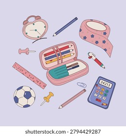 A charming school supplies