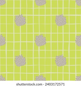 Charming seamless floral pattern with a touch of vintage, perfect for textiles and wallpapers, blending art and nature in a vibrant, summery design.