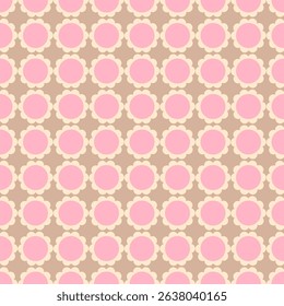 Charming Seamless Vector Pattern of Cute Daisies on Soft Pastel Background – Perfect for Scrapbooking and Fabric