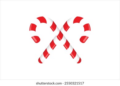 A charming set of Christmas candy cane and snowflake icons, perfect for holiday-themed projects, greeting cards, gift tags, decorations, and digital or print designs. Ideal for adding a festive touch 