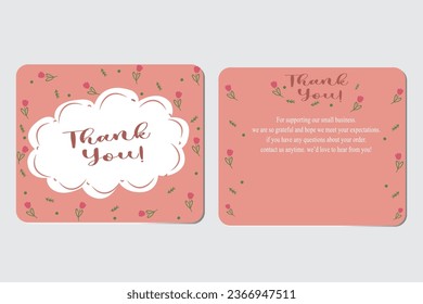 Charming Simplicity Elegant Thank You Notes