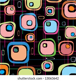 Charming texture. Vector.