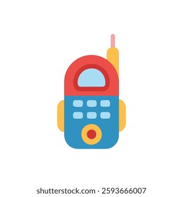 A charming toy phone icon perfect for role play and imaginative fun.