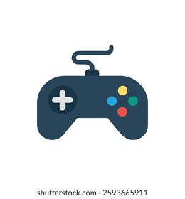 A charming video game controller icon representing creative play and gaming.