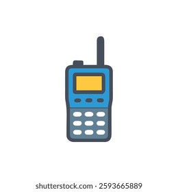 A charming walkie talkie icon perfect for imaginative play.