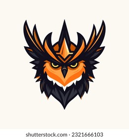 A charming and whimsical owl vector clip art illustration, with a playful expression and colorful plumage, guaranteed to add a touch of enchantment to your designs