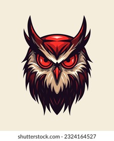 A charming and whimsical owl vector clip art illustration, with a playful expression and colorful plumage, guaranteed to add a touch of enchantment to your designs