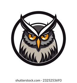A charming and whimsical owl vector clip art illustration, with a playful expression and colorful plumage, guaranteed to add a touch of enchantment to your designs