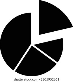 chart accountant graph analysis business Glyph