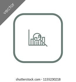 chart analysis icon