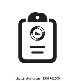 Chart Analytics Report Icon, Financial report, financial, pie chart vector