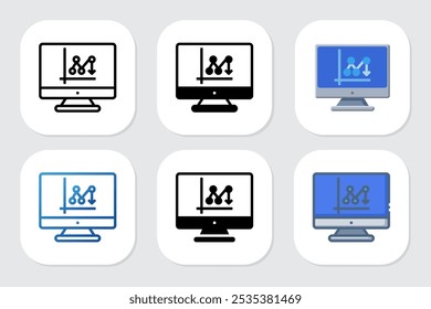Iconos de flecha hacia abajo con varios estilos de diseño