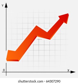 Arrow Graph Images, Stock Photos & Vectors | Shutterstock