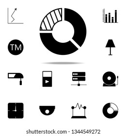 chart a bagel icon. web icons universal set for web and mobile