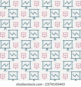 Chart beautiful wallpaper seamless repeating pattern vector illustrator background