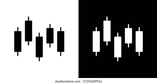 Ícone de candelabro do gráfico Símbolo, ilustração do logotipo. Gráficos vetoriais para Web.
