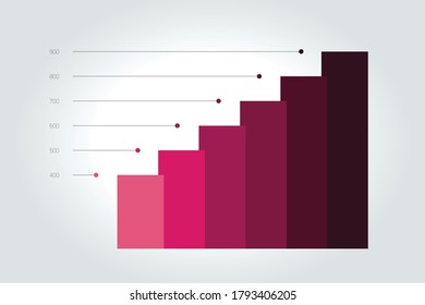 Chart, Column Graph, Infographic Element. 