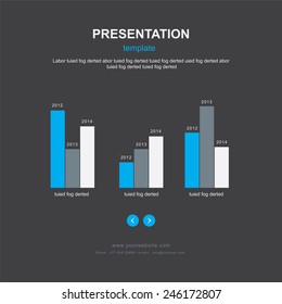 chart design infographic template