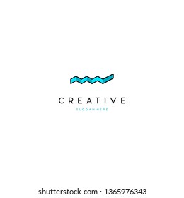 Chart Diagram Business Creative Logo Design