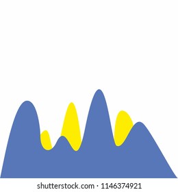 Chart, diagram, graph icon. Vector