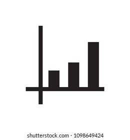 chart diagram icon trendy design template