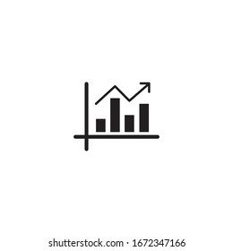Chart Diagram icon vector illustration design