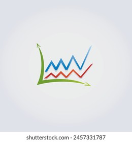 Chart Diagram Icons Abstract Illustrations Wheel, Pyramid, Circle, Cycle, Arrow, Directions Elements for Logo Design