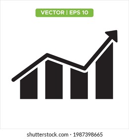 chart finance icon vector illustration. crypto currency vector illustration