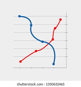 Chart Flat Icon Design
