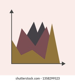 Chart Flat Icon Design