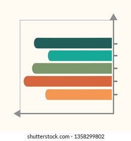 Chart Flat Icon Design