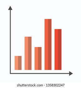 Chart Flat Icon Design