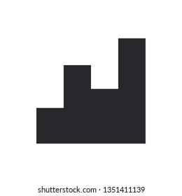 chart flat vector icon