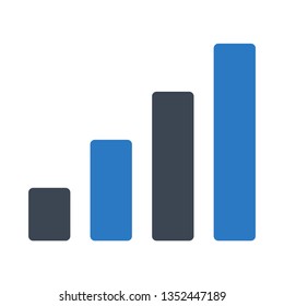 chart glyph double color