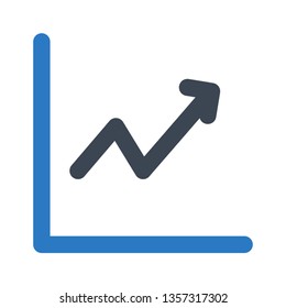 chart glyph double color 