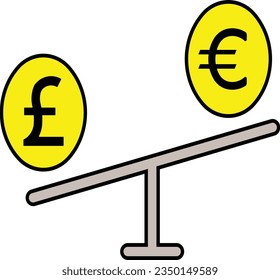 dinero del diagrama gráfico de análisis