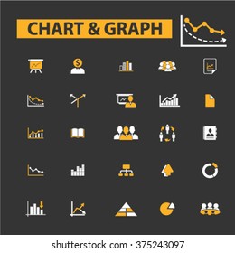 gráfico, gráfico, presentación de negocios, diagrama, finanzas, análisis de acciones, optimización, crecimiento, estadísticas, análisis, rendimiento, marketing, crisis, progreso, íconos de mercado, signos de concepto vectorial