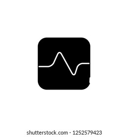 Chart graph icon. Diogram sign