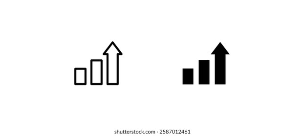 Chart, graph icon. Glyph Statistics graphs, charts, diagrams. Infographics, data analysis, stats tools icons button, vector, sign, symbol, logo, illustration, editable stroke, flat design style isolat