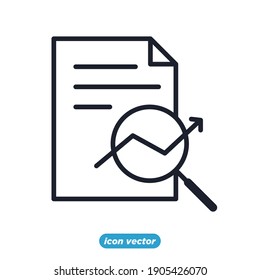 Chart and graph icon. Infographic icons. Financial Analytics symbol vector illustration.