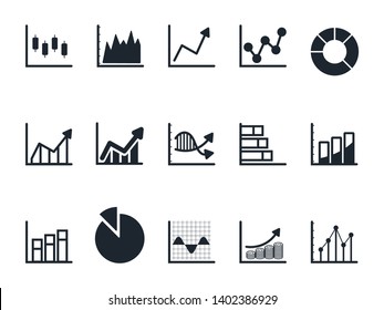 Chart and Graph icon set,Pie chart icon.