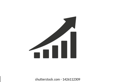 Chart, Graph, Revenue Growth Icon